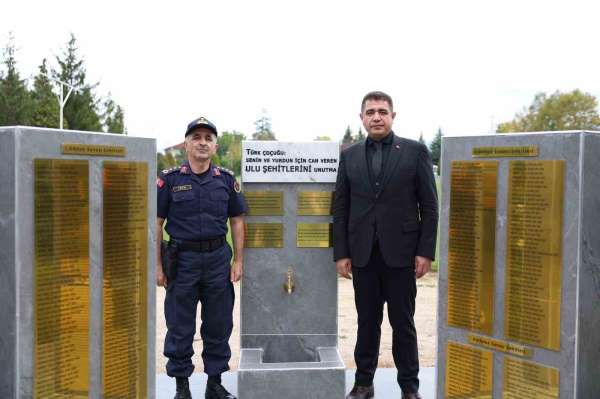 Jandarmada şehitler çeşmesi