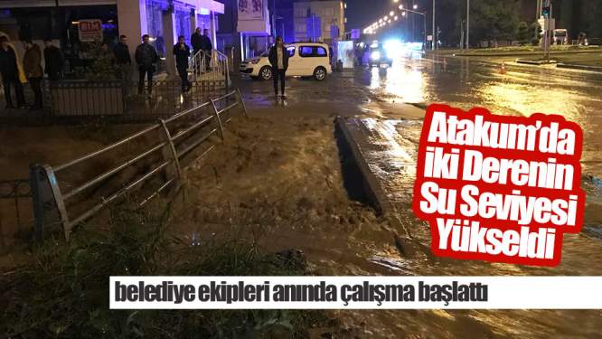 Samsun'da Aşırı Yağış