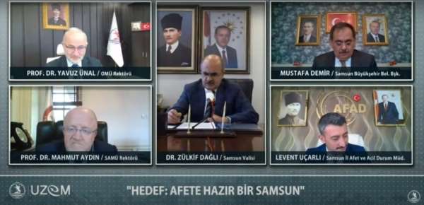 Samsun'un afet planları canlı yayında konuşuldu 
