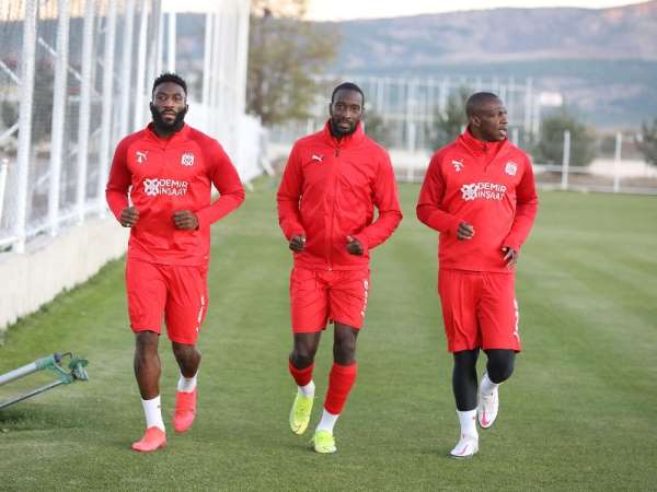 Sivasspor'da Karagümrük maçı hazırlıkları başladı