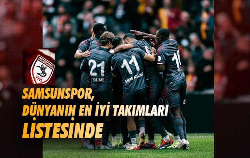 Samsunspor, Dünyanın En İyi Takımları Listesinde