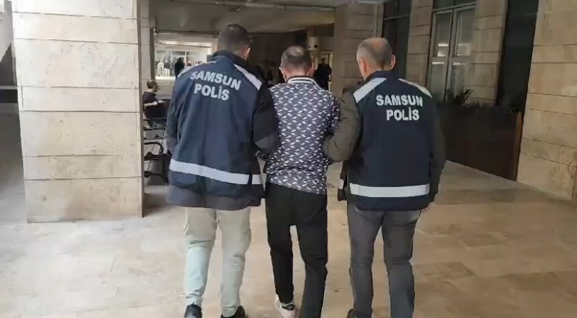 Samsun'da 23 yıl hapis cezası bulunan cezaevi firarisi yakalandı