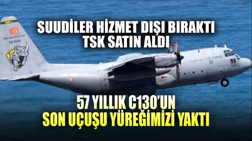 Suudiler Hizmet Dışı Bıraktı, TSK Satın Aldı: 57 Yıllık Uçağın Son Uçuşu Yüreğimizi Yaktı