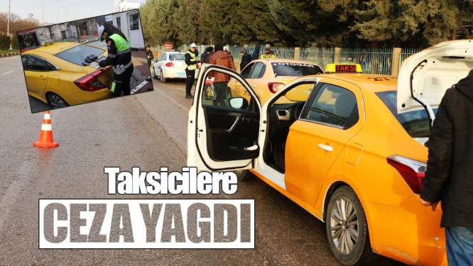 Samsun Haberleri: Taksicilere Ceza Yağdı