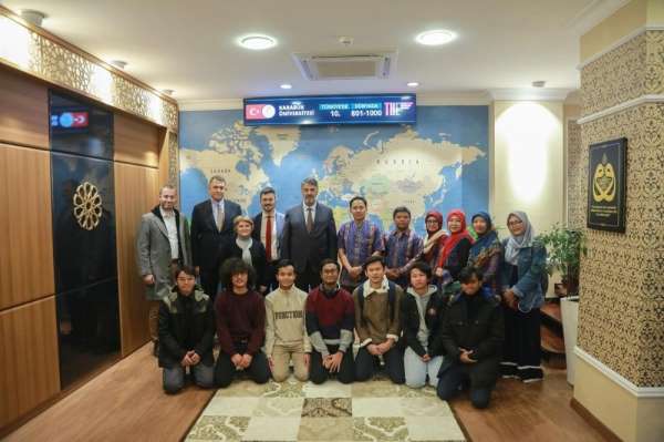 Endonezya'nın Ahmet Dahlan Üniversitesinden Rektör Polat'a ziyaret 