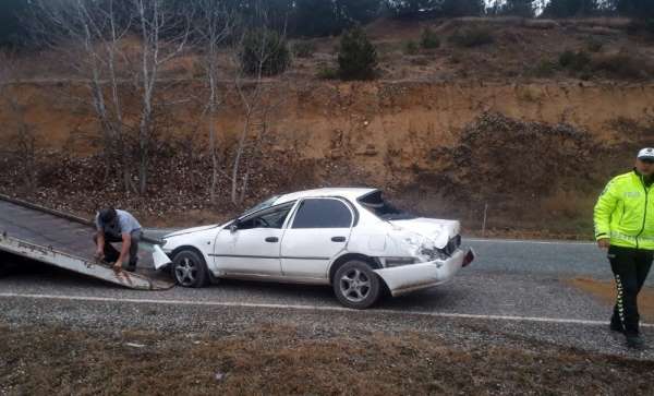 Kazada ağır yaralanan sürücü hayatını kaybetti 