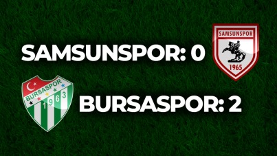Samsunspor:0 Bursaspor:2