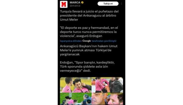 Halil Umut Meler'e yapılan saldırı, Avrupa basınında
