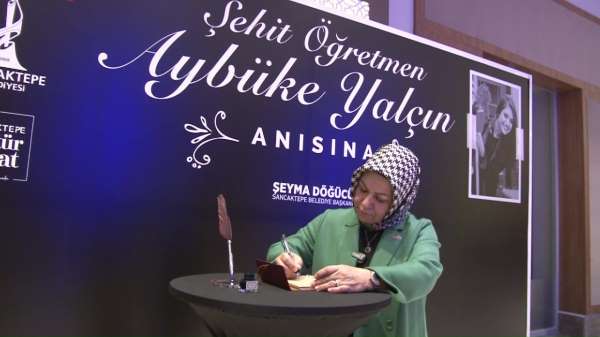 Şehit Aybüke Yalçın'ın hayatını anlatan film Sancaktepe'de gösterime girdi