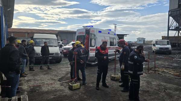 Amasya'da maden ocağında göçük: 1 yaralı