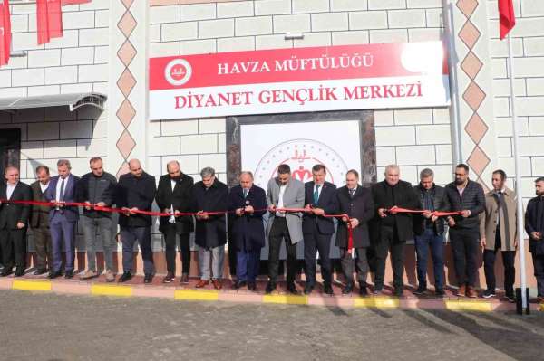 Havza'da Diyanet Gençlik Merkezi hizmete açıldı