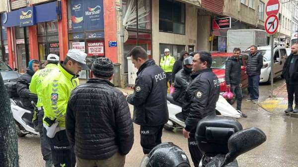 Sinop'ta trafik kazası: 1 yaralı