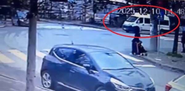 10 yaşındaki çocuğun hayatını kaybettiği kaza kamerada