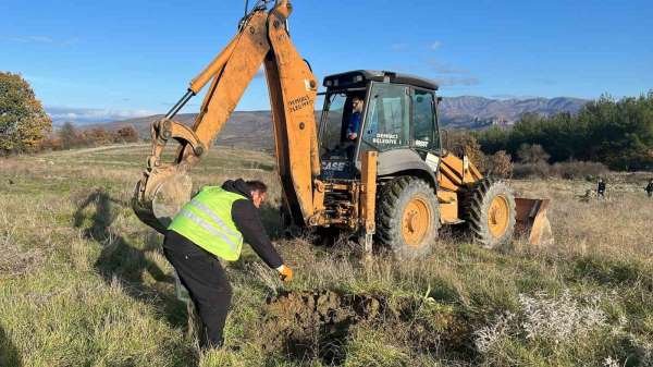 Demirci'de atıl araziler tarıma kazandırılıyor