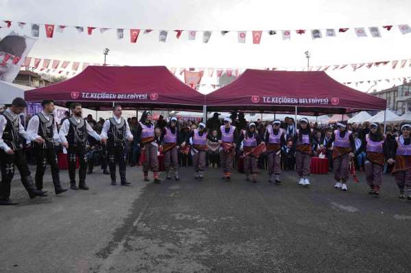 Ordu'nun kültürü ve lezzetleri Keçiören'de halkla buluştu