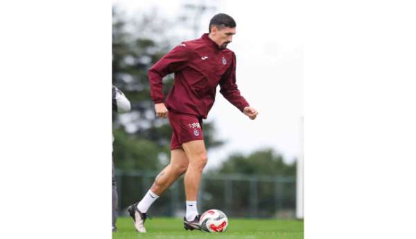 Trabzonspor'da Savic, takımla çalıştı