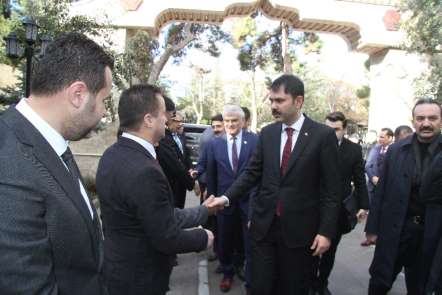 Çevre ve Şehircilik Bakanı Murat Kurum Burdur'da 