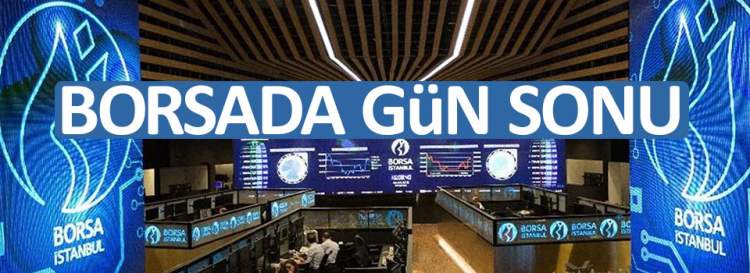 Borsa günü düşüşle tamamladı