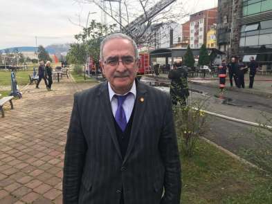 Üniversitedeki yangının elektrik kontağından çıktığı tahmin ediliyor