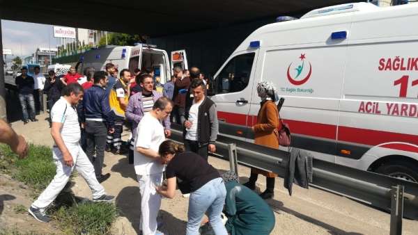 D100'de feci kaza: 1 ölü, 6 yaralı 