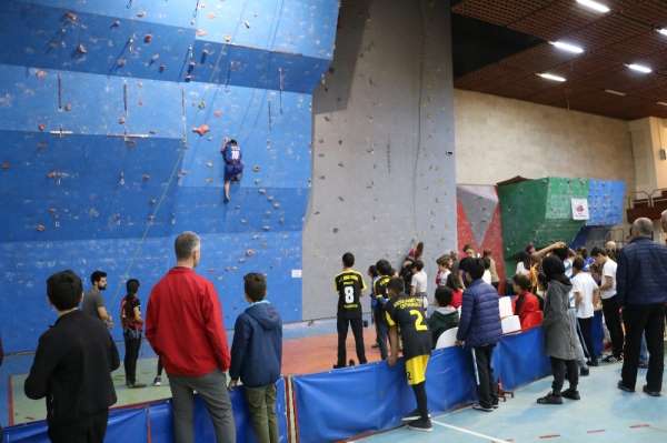 Spor Tırmanış Şampiyonası, Sivas'ta yapıldı