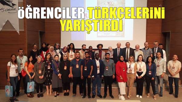 Öğrenciler Türkçelerini yarıştırdı