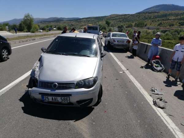 Karabük'te zincirleme trafik kazası: 15 yaralı 