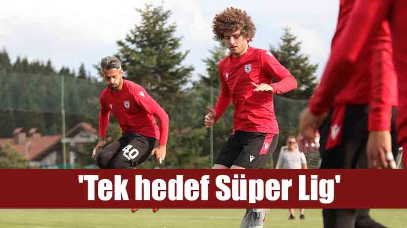 Samsunsporlu Burak Yılmaz: 'Tek hedef Süper Lig'
