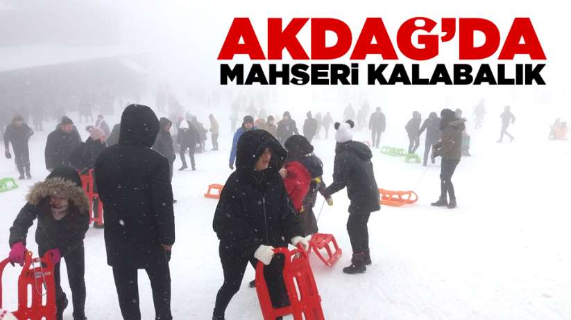 Akdağ'da insan seli! Akın ettiler