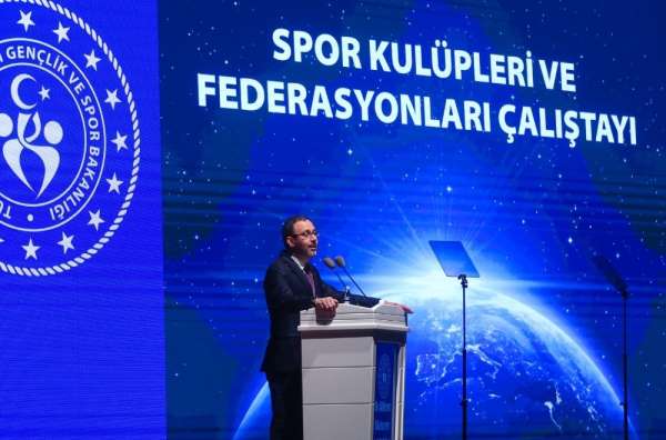 Bakan Kasapoğlu: “Meclisimiz, Spor Kulüpleri ve Federasyonları Yasasıyla ilgili 