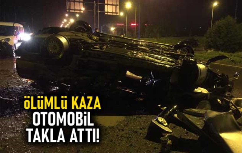 Refüje çarpan otomobil sürücüsü hayatını kaybetti - Ordu haber