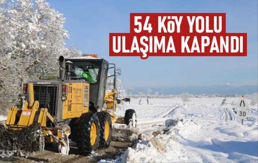 54 köy yolu ulaşıma kapandı - Sinop haber