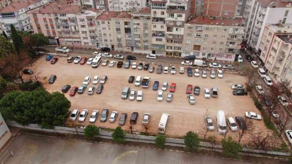 Karaköy'deki otopark sorununa geçici çözüm - Manisa haber