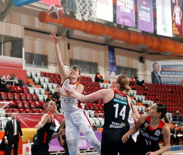 KBSL: Galatasaray: 58 - Bellona Kayseri Basketbol:61 - Kayseri haber