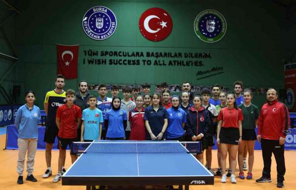 Masa Tenisi Milli Takım kampları Bursa'da devam ediyor - Bursa haber