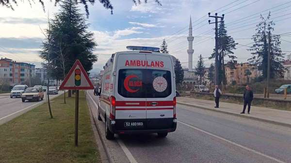 Ordu'da trafik kazası: 3 yaralı