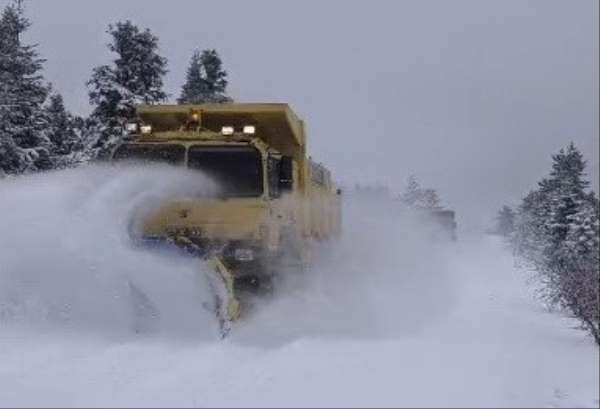 Sinop'ta 56 köy yolu kapalı, 5 köyde enerji yok