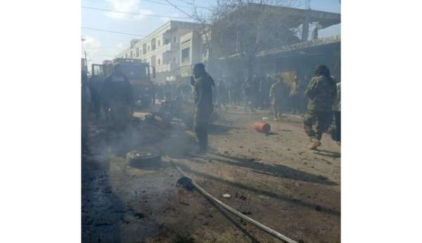 Halep'te bomba yüklü araçla saldırı: 2 ölü, 12 yaralı 