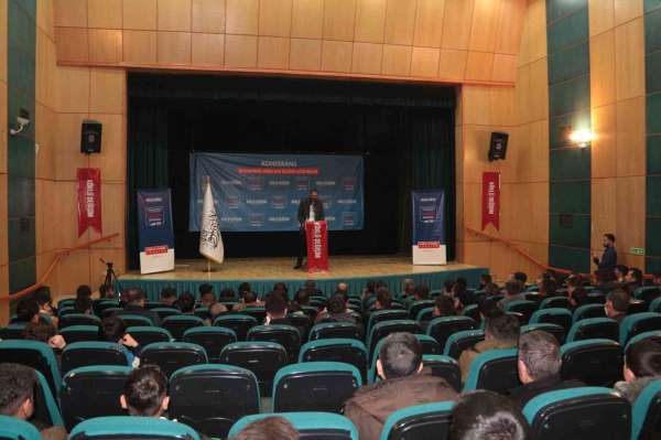 Tatvan'da 'Ekonomik Krizlere İslami Çözümler' konferansı düzenlendi