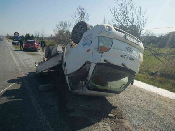 İncirliova'da trafik kazası: 1 yaralı