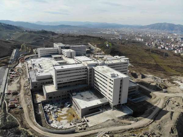 Ordu Şehir Hastanesi inşaatı yüzde 93'e ulaştı