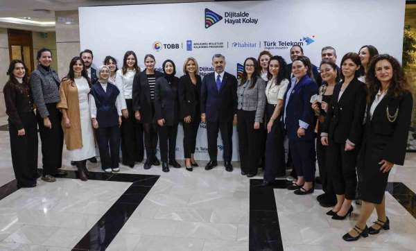'Dijitalde Hayat Kolay' projesi kapsamında 50 bin kadına ulaşıldı