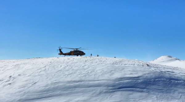 MSB'den Kars Şehit Piyade Teğmen Harun Aslan Kış Tatbikatı paylaşımı