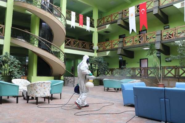 Huzurevinde korona virüsü önlemi 