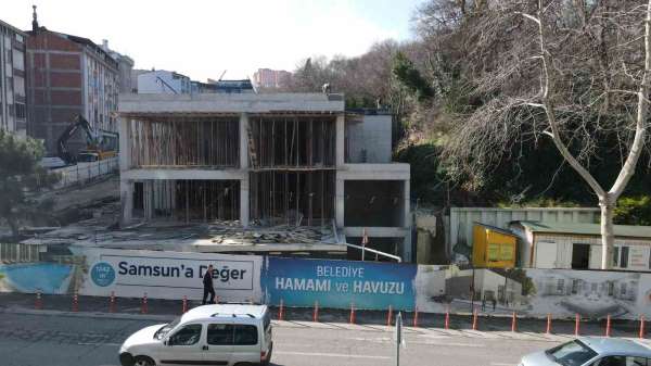 Belediye hamamının yüzde 46'sı tamam