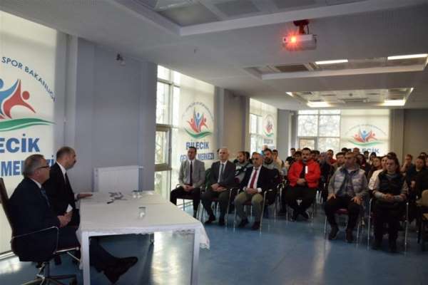 Bilecik'te 'Sportif Yetenek Taraması ve Spora Yönlendirme' projesinin değerlendirme toplantısı yapıldı