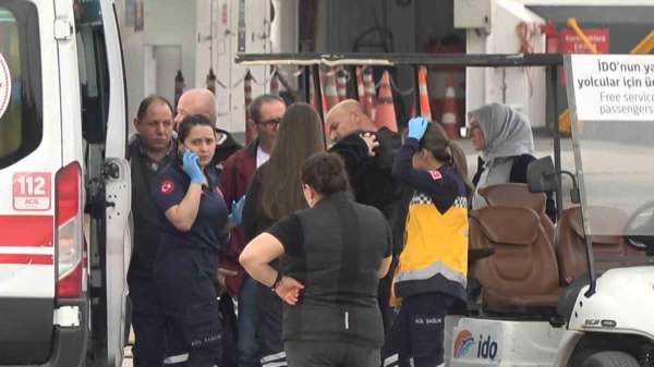 Yalova'da İDO'ya ait feribot kaza yaptı