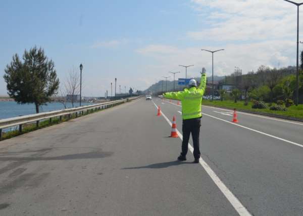 Ordu'da 15 günde bin 174 araca hız sınırını aşmaktan ceza yazıldı