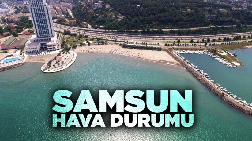 Samsun hava durumu - 13 Nisan Perşembe