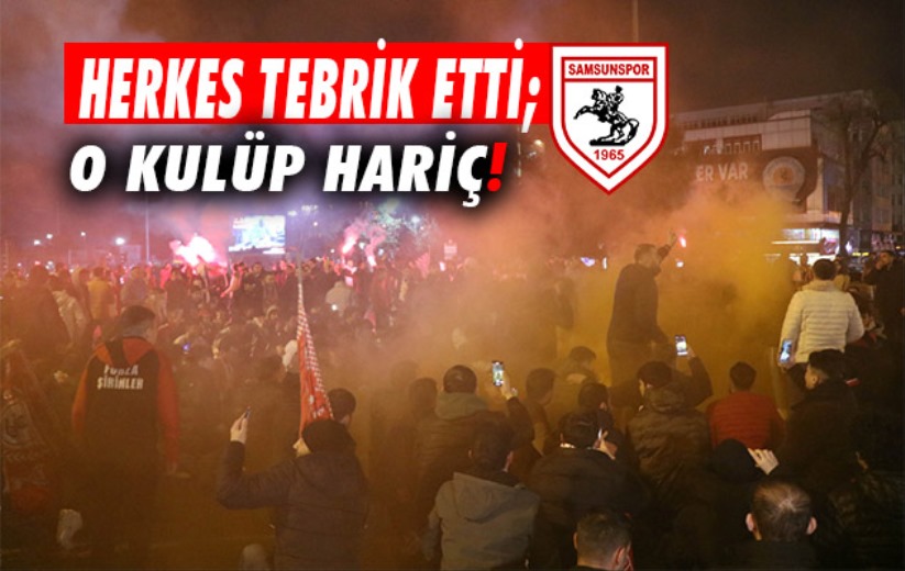 Herkes Tebrik Etti; O Kulüp Hariç